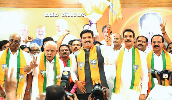 New K’taka Bjp Chief Vijayendra Aims at Ls Polls Clean Sweep