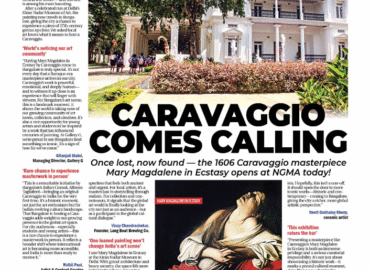 Caravaggio comes calling