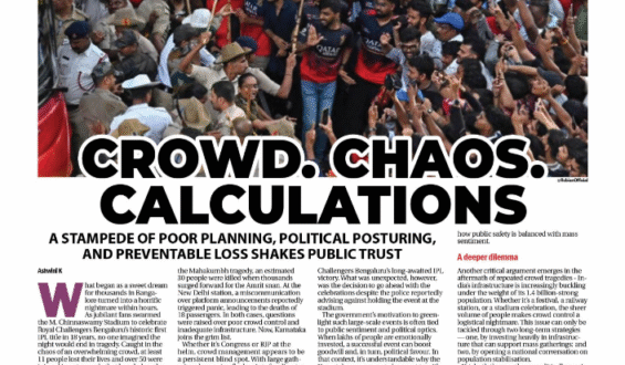 Crowd. Chaos. Calculations