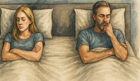 Sleeping apart, staying together