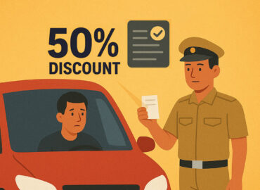 Now, pay traffic fines at 50% off!