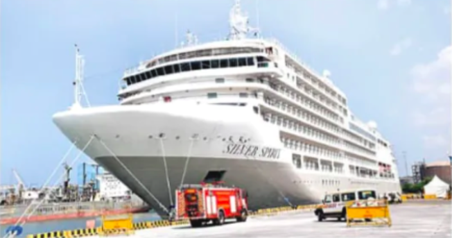 First ship in, season sets sail