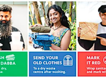 Reels, rap urge city to recycle right