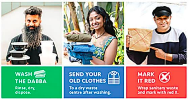 Reels, rap urge city to recycle right