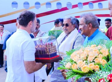 So, why was Rahul in town?