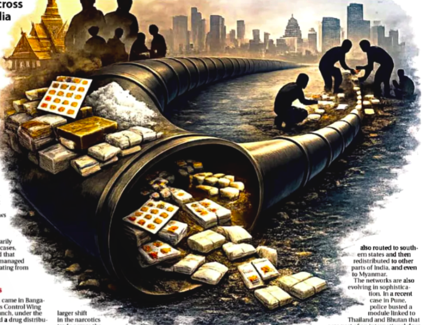 City in Thai drug web